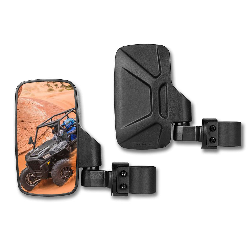 SHEJISI front-mounted mirror shows wide-field view and safer driving