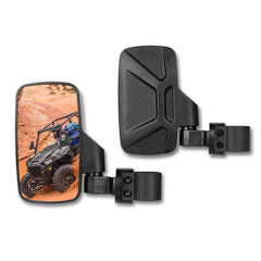 SHEJISI front-mounted mirror shows wide-field view and safer driving