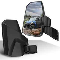 SHEJISI front view of mirror set showing fit and durable design benefit