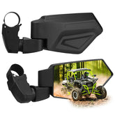 SHEJISI front view of UTV mirror showing wide field and rugged design