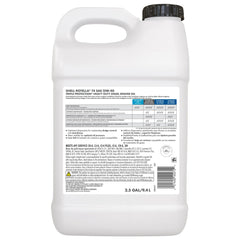 Shell Rotella close-up label highlighting specs and compatibility benefits
