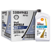 Shell Rotella front packaging showing product and benefits