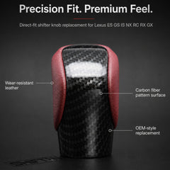 SHIFTIN ergonomic side profile for improved comfort and grip