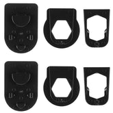 Shimeyao adapters front view showing all six pieces and easy selection benefit