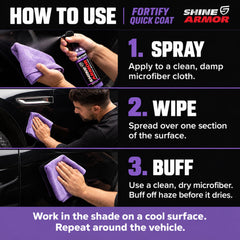 SHINE ARMOR spray nozzle ready for quick mist application and control