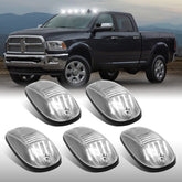 SHINEFIT front view of five-piece cab lights showing bold illumination and improved visibility