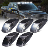 SHINEFIT front view of five white cab roof lights showing clean styling and brightness benefit