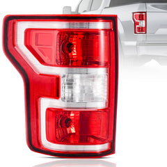 SHINEHOME left tail light front view showing fit and restored appearance