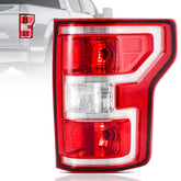 SHINEHOME right passenger tail light front view showing clean fit and improved safety