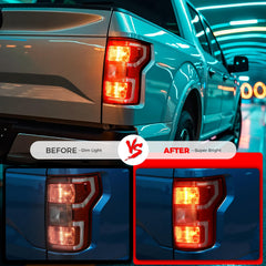 SHINEHOME bulbs and weatherproof harness included for quick installation
