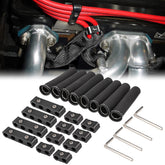 SHINEHOME front packaging showing full 20-piece wire protection kit benefit