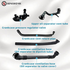 SHINEHOME full kit components laid out for easy identification
