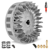 SHIQINHA flywheel front view showing lightweight design and faster revs