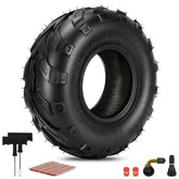 SHIQINHA front tread profile showing aggressive grip and improved traction