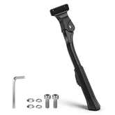 SHIQINHA kickstand front profile showing sturdy mount and improved bike stability