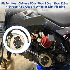 SHIQINHA coil close-up showing windings for steady ignition output and durability