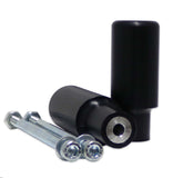 Shogun Motorsports front view of frame sliders on Kawasaki Ninja 650 showing fit and protection