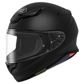 Shoei RF-1400 front view showing compact shell and aerodynamic advantage