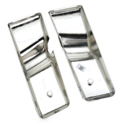 Shunevade bracket held in hand showing size and easy-install benefit