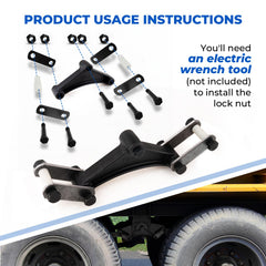 Siapupy bushings and bolts close-up highlighting corrosion resistance and fit