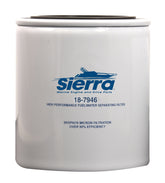 Sierra 18-7946 front view showing canister and label, ensuring correct replacement