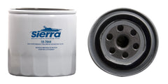 Sierra filter installed on outboard demonstrating reliable 90 GPH flow protection