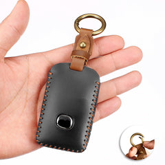 SIEVEN key case on hand with keychain showing portability and secure carry benefit