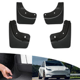 SIGLIN front packaging showing complete 4-piece mud flap kit and benefits