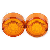 SIKUAI front view amber lens showing clean fit and improved visibility