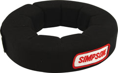SIMPSON neck collar front view showing low profile and secure fit benefit