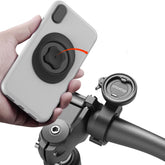sincetop front mount on handlebar showing secure grip and visibility