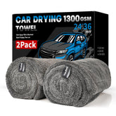 Singrune towel front packaging showing 2 pack and size benefit