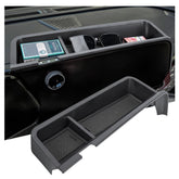 Sinminou front view dashboard tray showing neat storage benefit