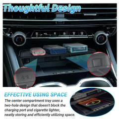 Sinminou installed in Chevy Traverse console providing a seamless OEM-like fit