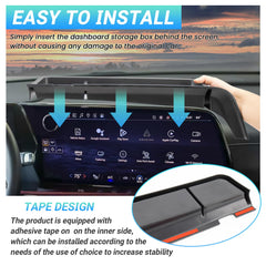 Sinminou installed in Chevy Traverse demonstrating tidy cabin benefit
