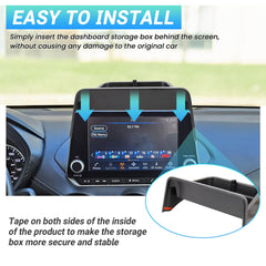 Sinminou installed in a Nissan Sentra dashboard providing tidy storage and easy reach