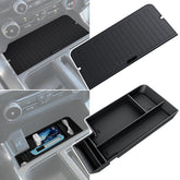 Sinvanho front view of two-piece console cover showing fit and finish
