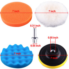 SIQUK drill adapter with hook-and-loop back pad for quick attachment