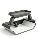 SirLord front view of under-screen tray showing sleek fit and added storage