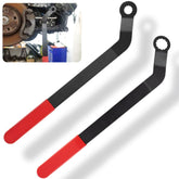 sixcow front view of both wrenches showing length and fit benefits