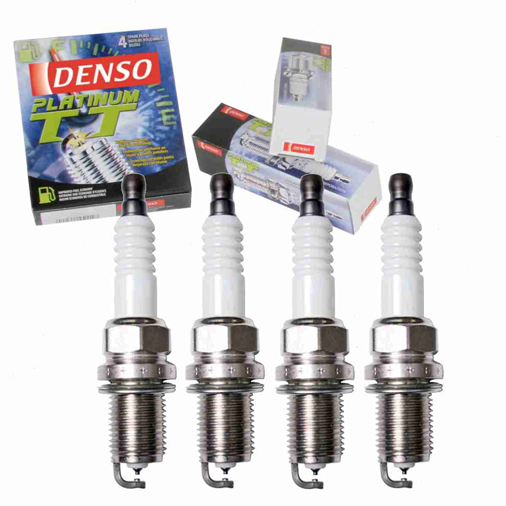 Sixity Auto DENSO front packaging showing four plugs and clear labeling for quick identification