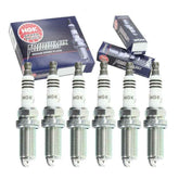 Sixity Auto NGK Iridium IX front packaging showing six plugs, clear fitment