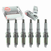 Sixity Auto NGK V-Power front packaging showing six-plug set and brand, reliable replacement