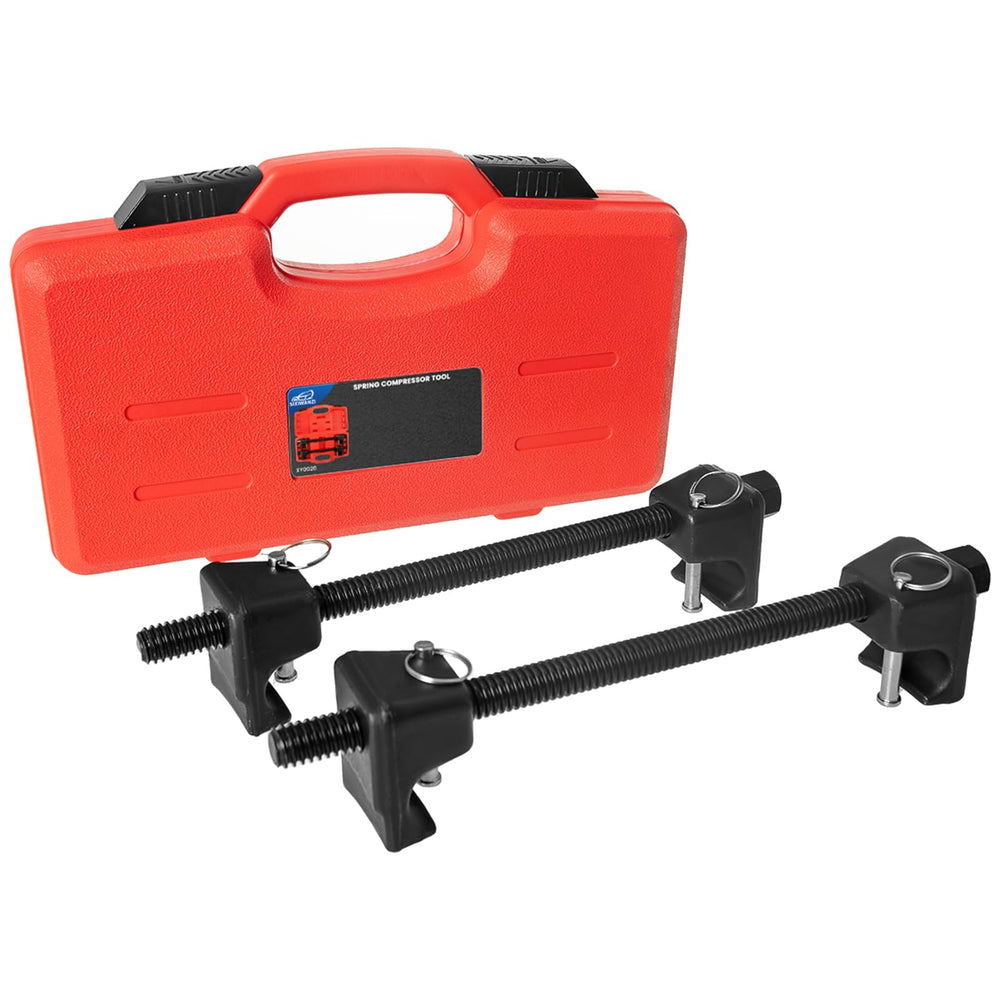 SIXIWANZI front view of compressor kit in case showing compact transport and organization benefit