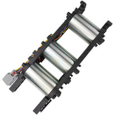 SIYOEN front-facing seat motor showing mounting points and quiet operation benefit