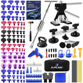 SJPLZQC kit front packaging showing full 140-piece set for DIY dent repair
