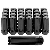 SKCOAUTO front view of 24-piece lug nut set showing neat packaging and complete kit benefit