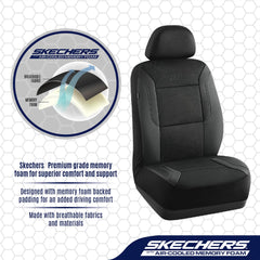 Skechers air-cool mesh texture demonstrating breathability benefit