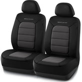 Skechers front seat cover installed, adds comfort and protects upholstery