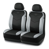 Skechers front seat cover full view showing fit and protection